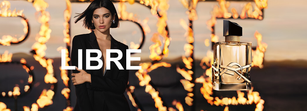 Bannière Espace Marque 1 Parfum Femme Libre YVES SAINT LAURENT sur Parfumerie Burdin